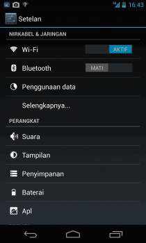 Aktifkan Wi-Fi Android