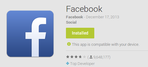facebook top aplikasi