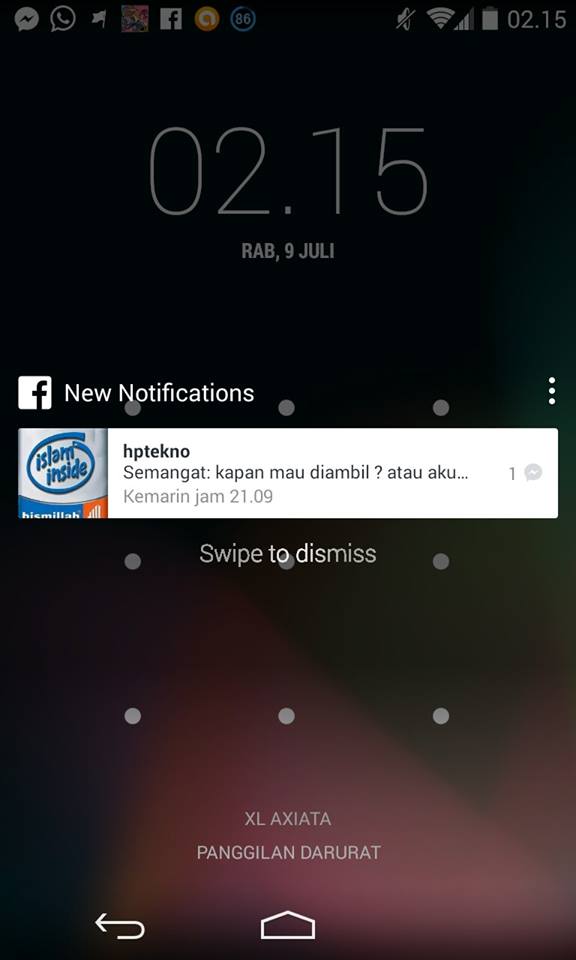 facebook android l
