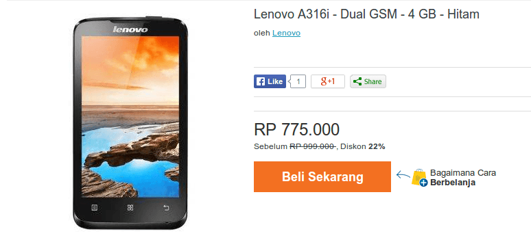 lenovo A316i 2