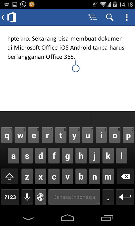 microsoft office ios android