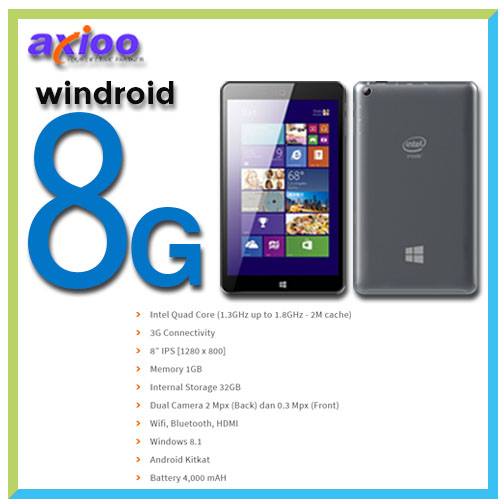 Axioo Windroid 8G